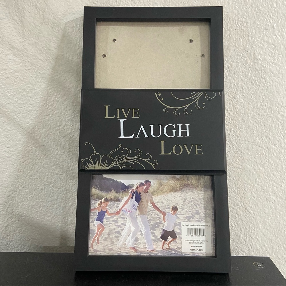 Live, Laugh, Love picture frame